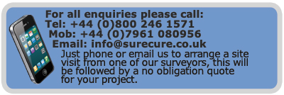 Contact image sure cure dry rot treatment